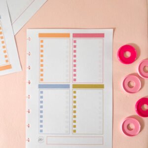 Repuesto de hojas - Checklist