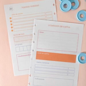 Repuesto de hojas - Metas