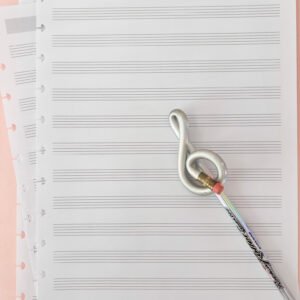 Repuesto de hojas - Pentagramado