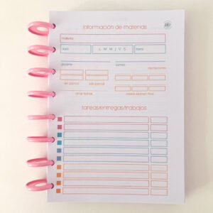 Repuesto de hojas - Universitario